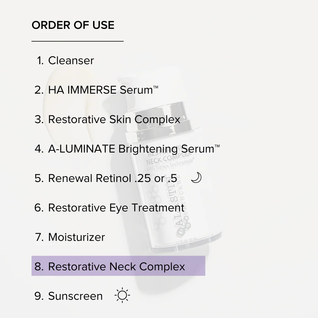 Alastin Restorative Neck Complex with TriHex Technology
