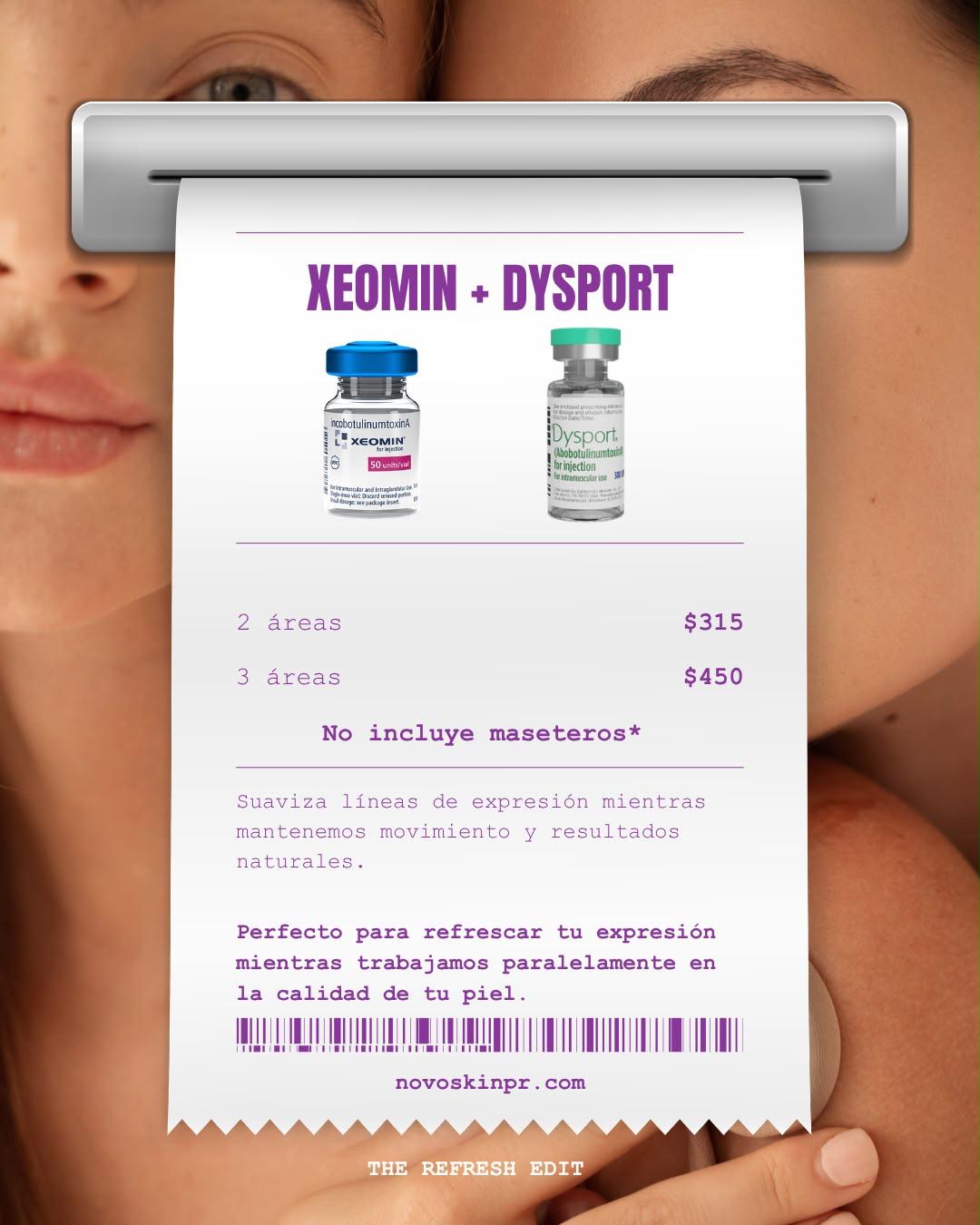 Xeomin + Dysport
