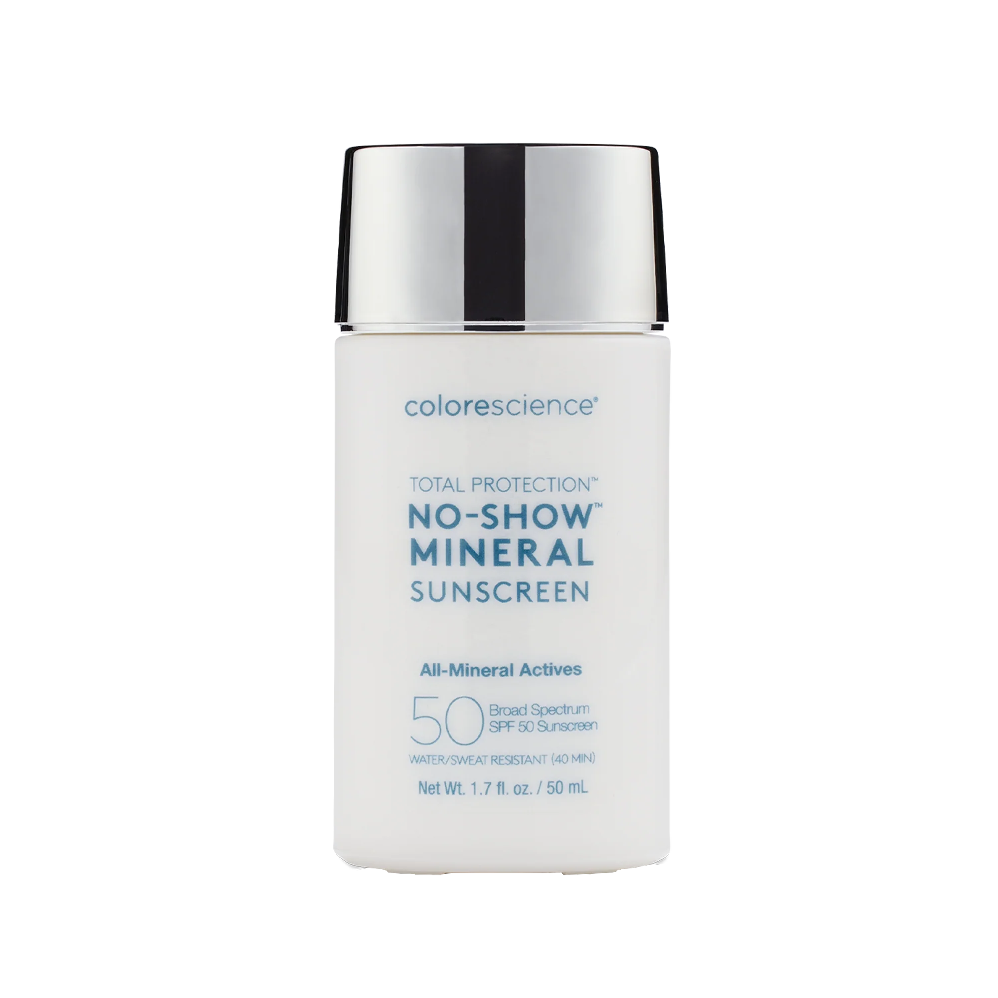 Total protection No show SPF 50 Mineral Sunscreen