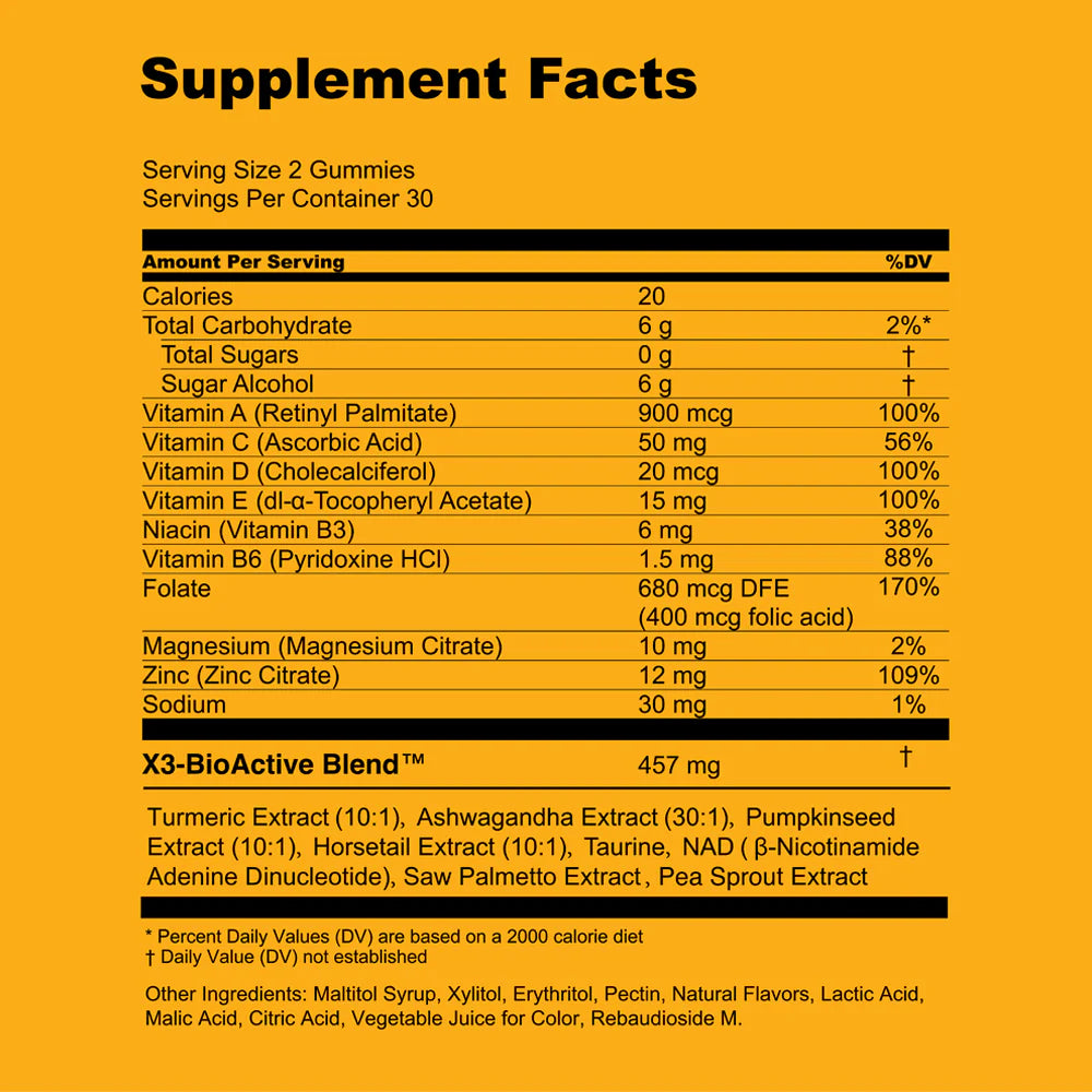 Xtresse Hair Growth Gummies **PREORDER**