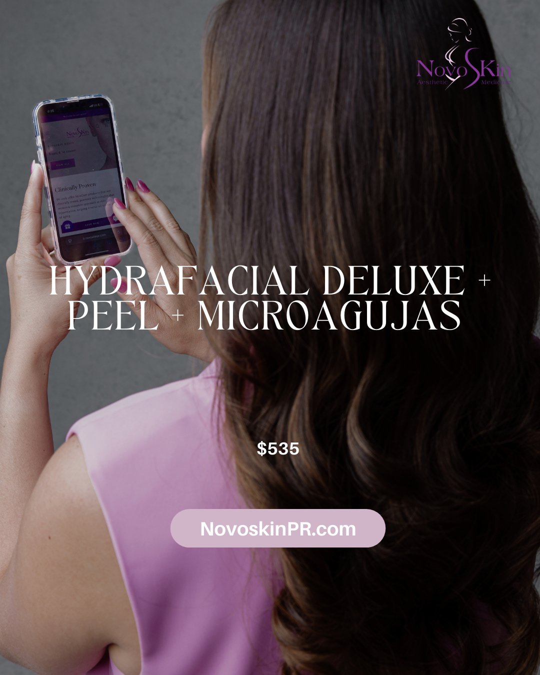 Hydrafacial Deluxe + Peel + Microagujas